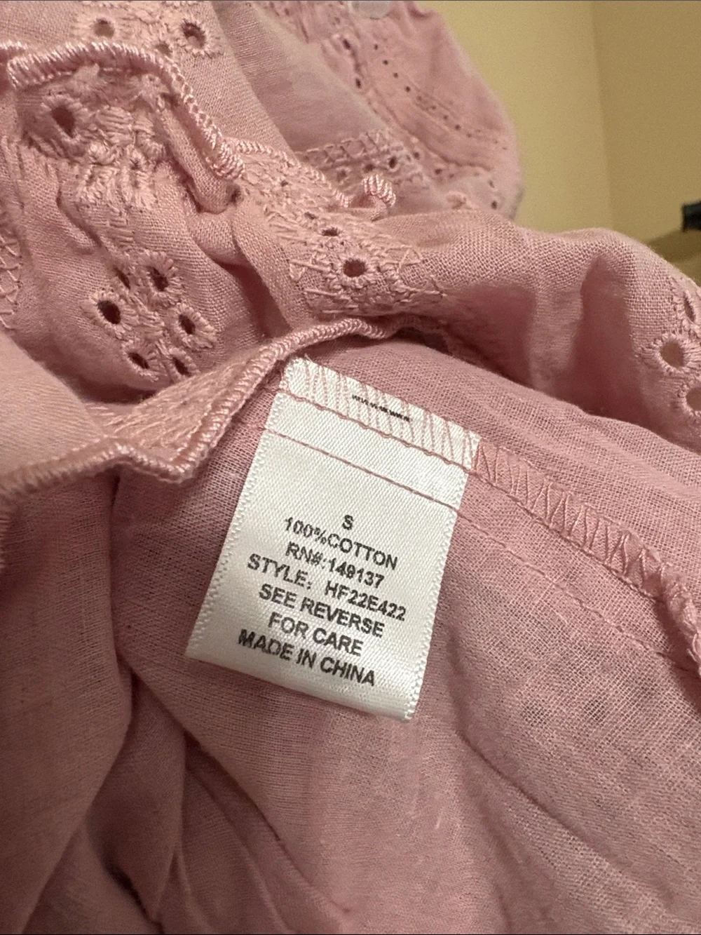 New HYFVE Eyelet Skirt pink